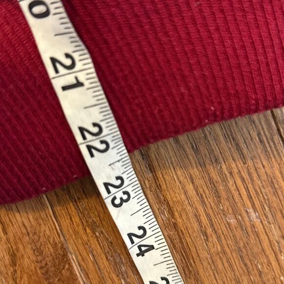 Boohoo red velvet quilted bomber jacket size small - Picture 7 of 11